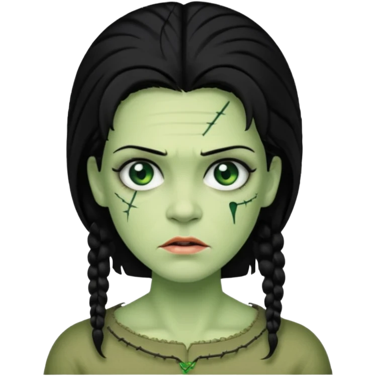 woman frankenstein emoji