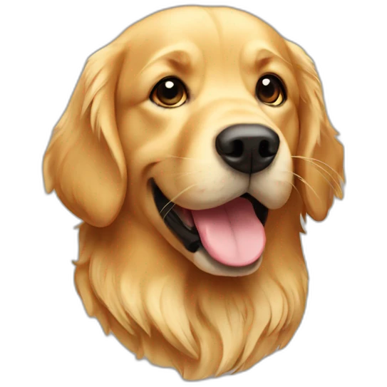 Golden retriever  emoji