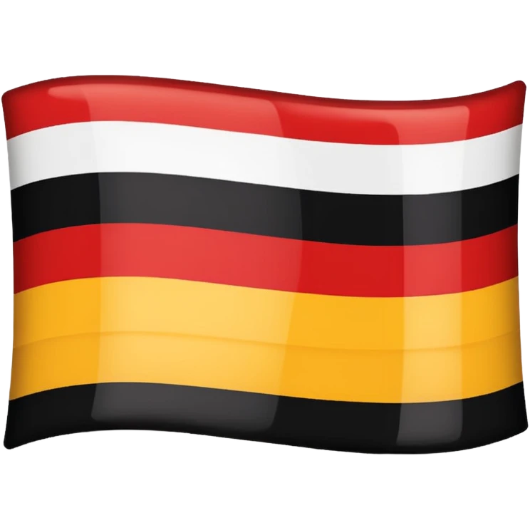 Make a ww1 German  red white black flag  emoji