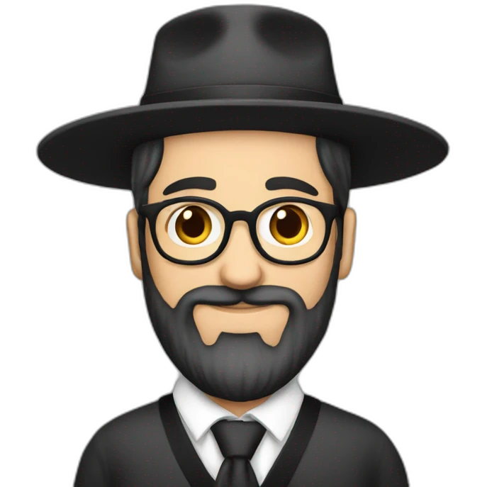 Rabbin kippa emoji