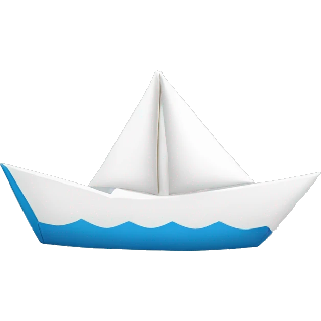 White Paper boat emoji