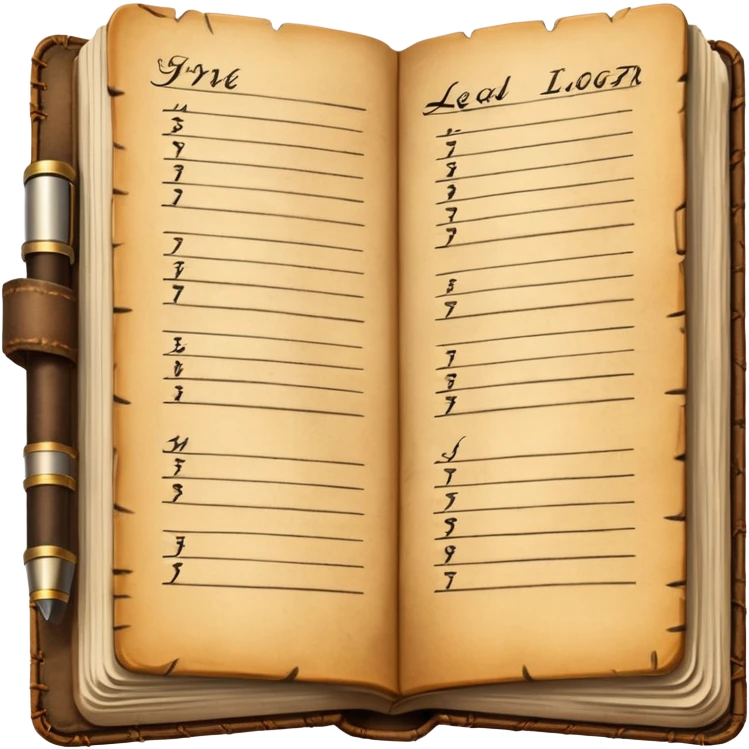 Libreta de presupuesto  emoji