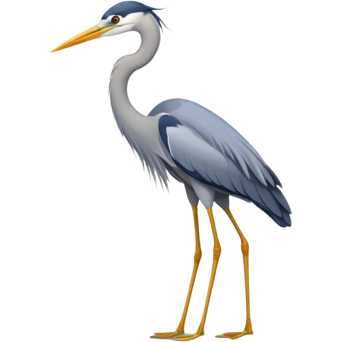  bird heron emoji