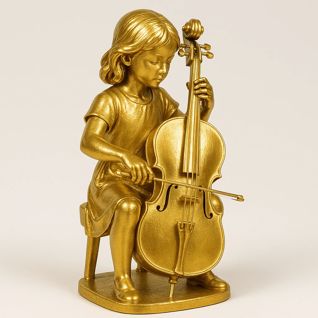 girl playing cello emoji
