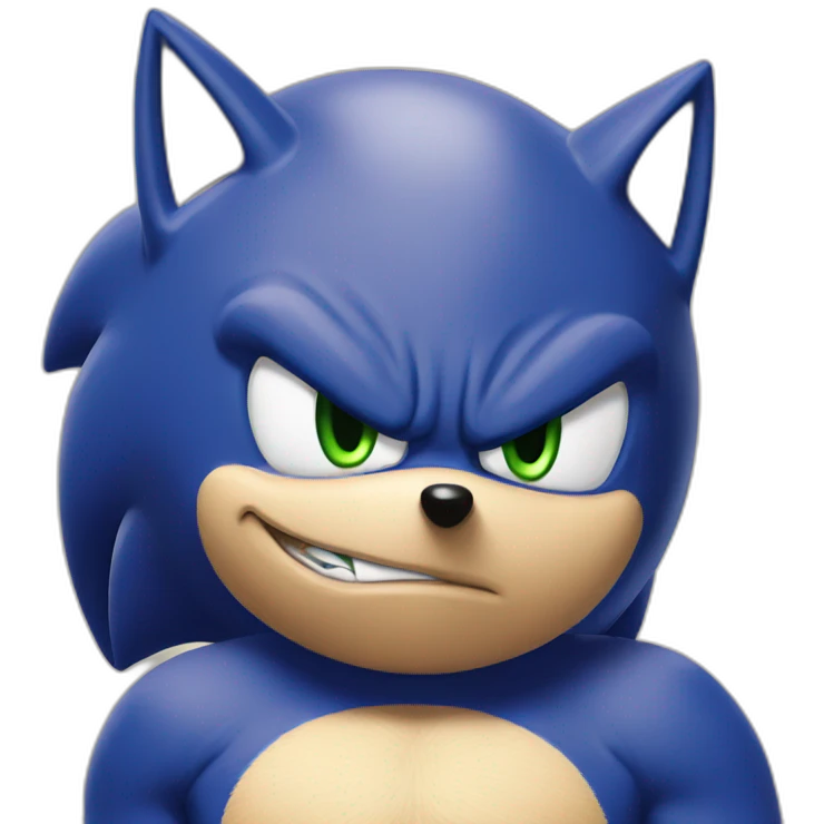 thicc sonic emoji