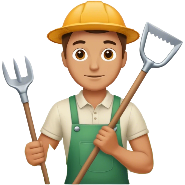ames gardenHoe  emoji