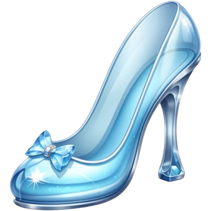 transparent glass slipper emoji