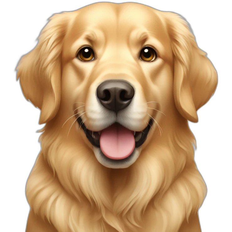 golden retriver emoji
