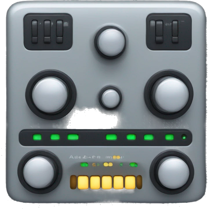 audio interface emoji