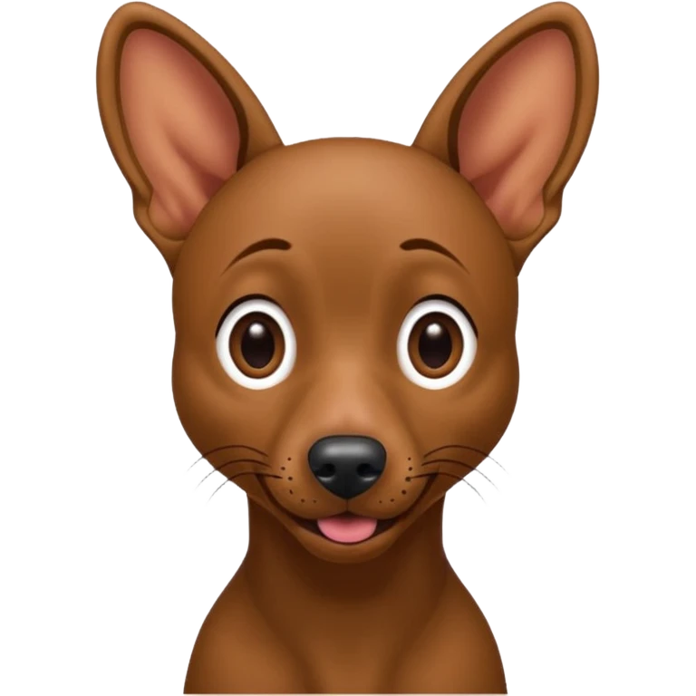 Xoloitzcuintle Dog silly goofy expression emoji