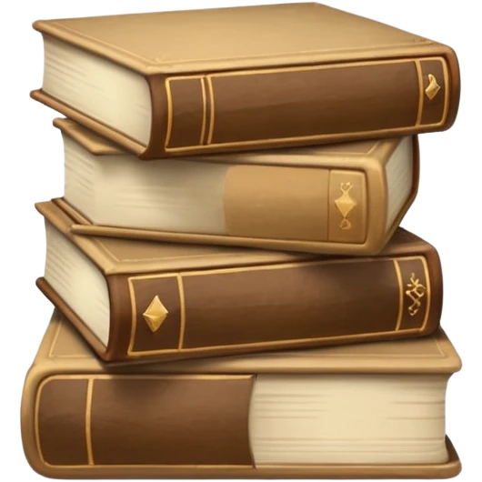 Beige books AESTHETIC  emoji