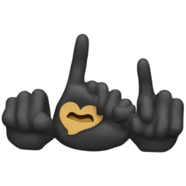 rock gang sign emoji