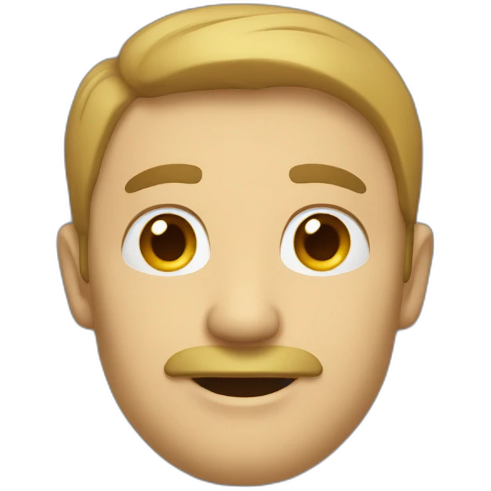 Homme énervé emoji