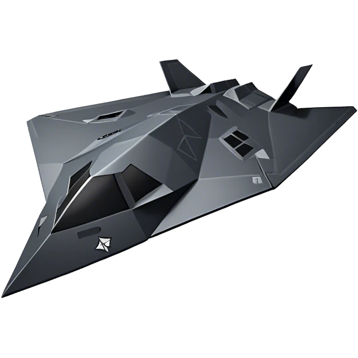F-117 Nighthawk - Lockheed Martin (Stealth Grey) emoji