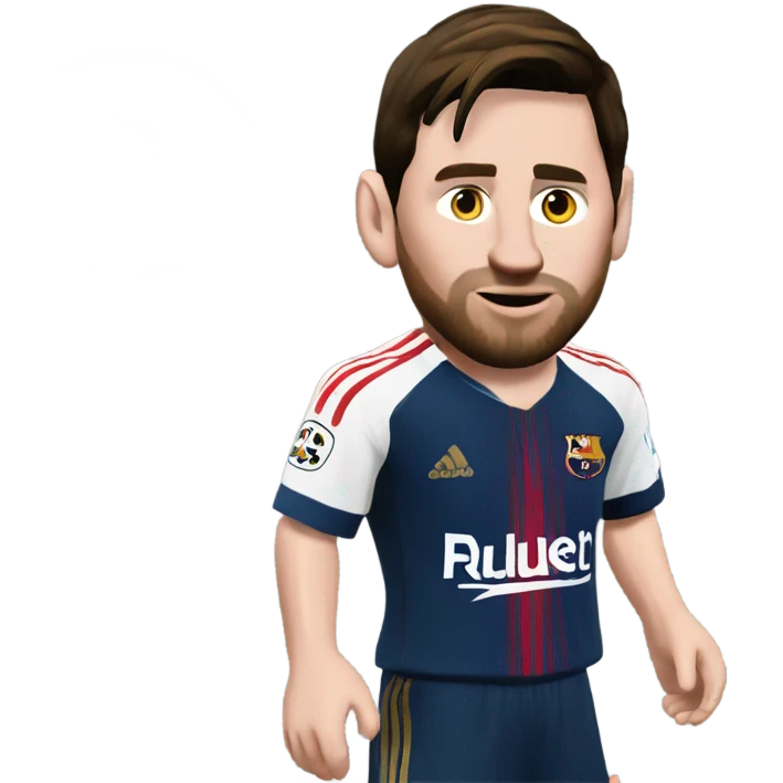 Lional messi with gta 5  emoji