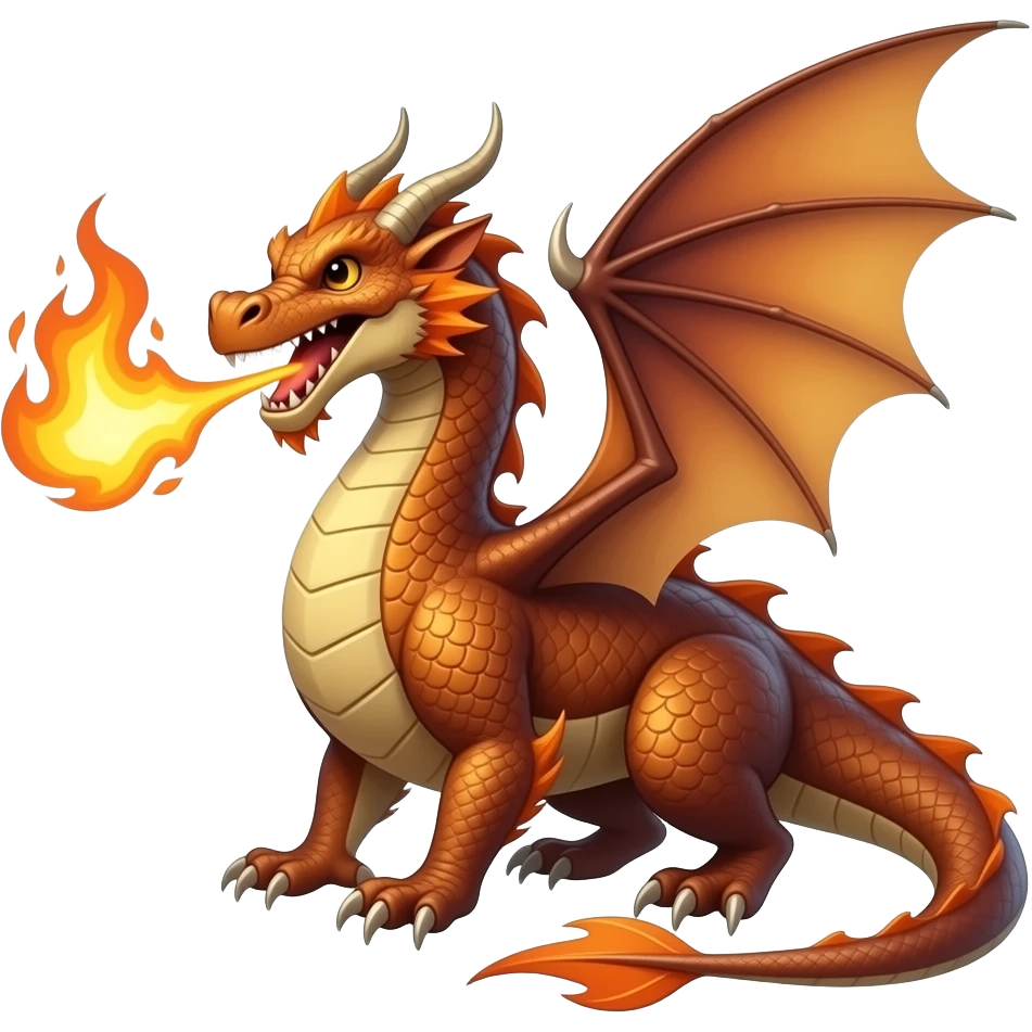 Dragon Flame emoji