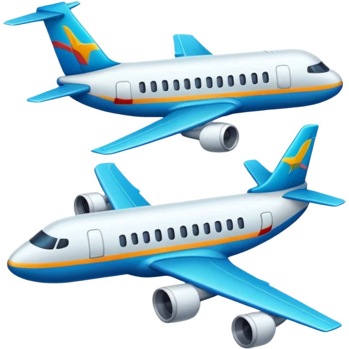 Lung and airplane sticker combination emoji