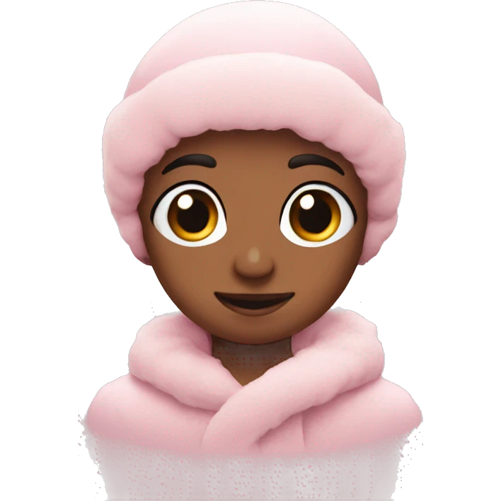 baby pink snow emoji