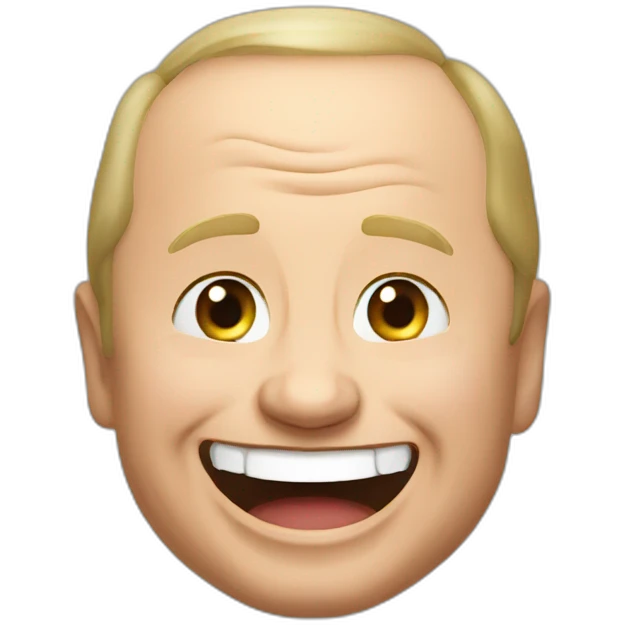 Putin president laughing emoji