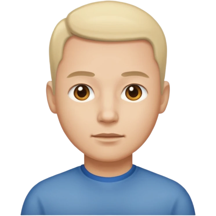 moins de cheveux emoji