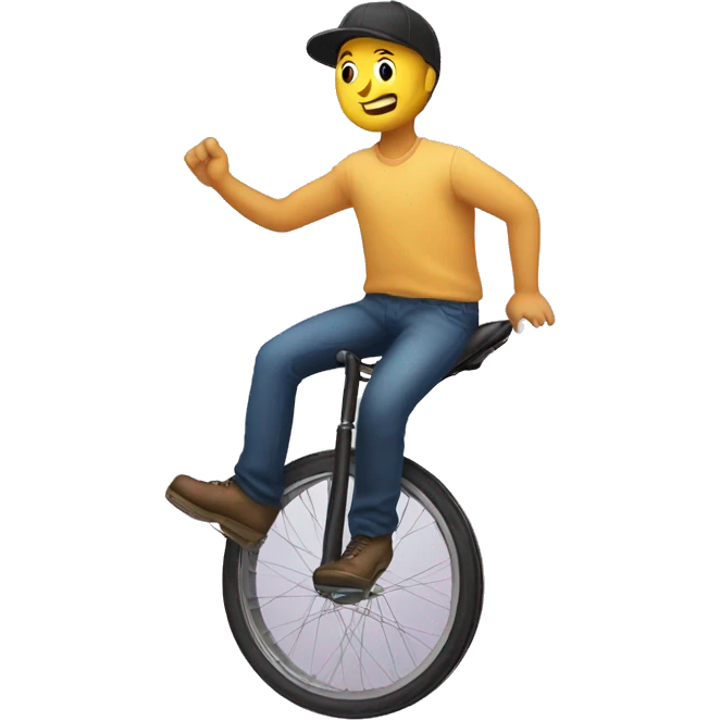Unicycle emoji