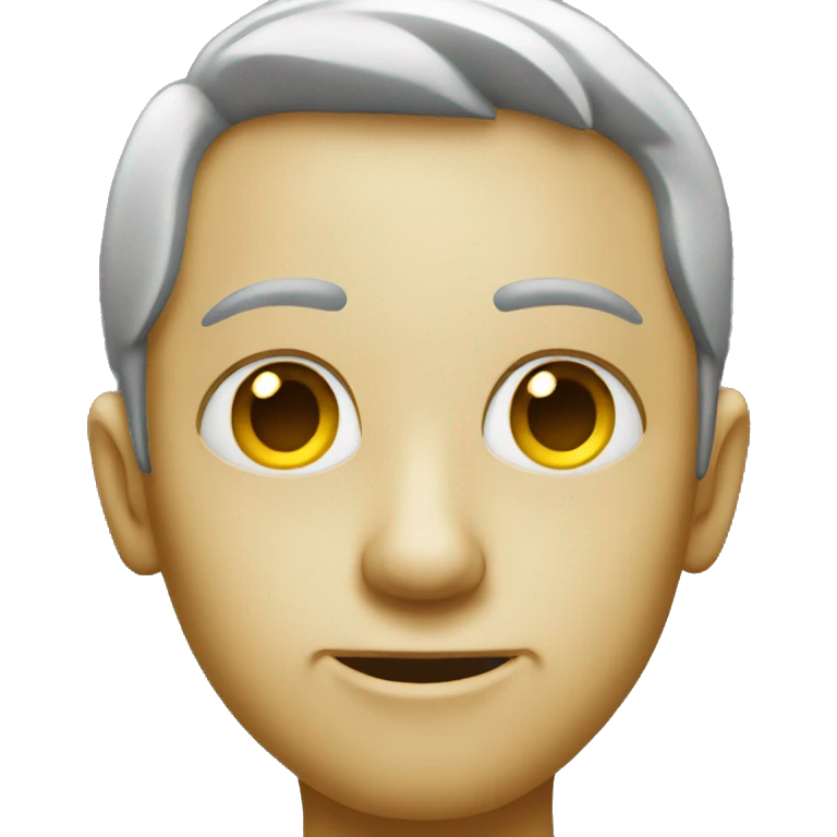 A yellow regular emoji with side eye emoji