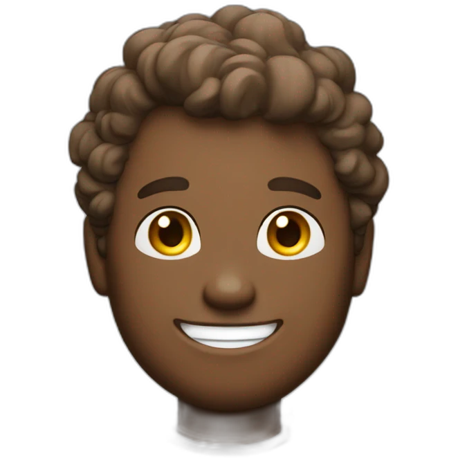 Angel man with halo and wings smiling emoji