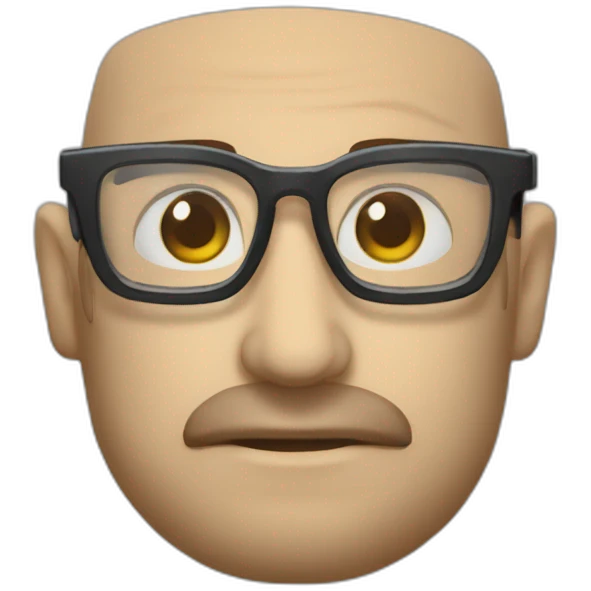 Lunettes cassés emoji