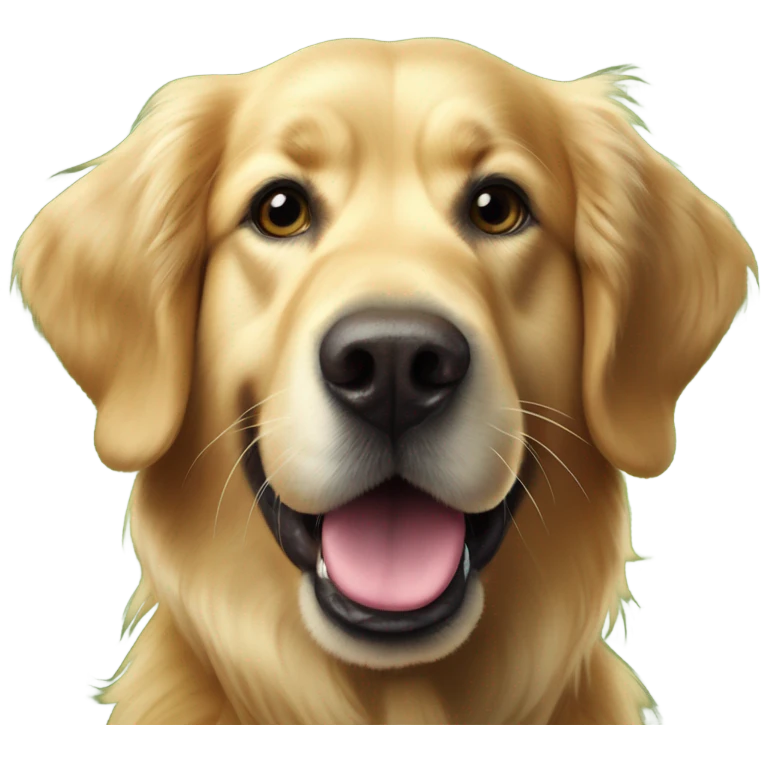 Golden retriever named Ricky who has his balls wearing a packers jersey on a Sunday at lambeau field sunny emoji