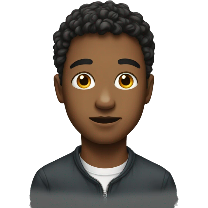 portrait of a young man emoji