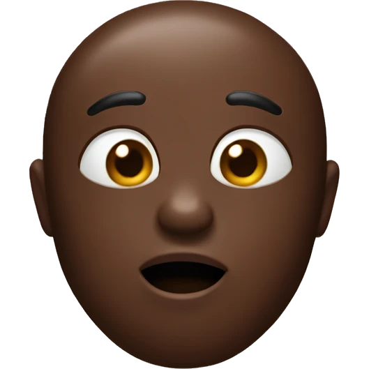 one single chocolate emoji