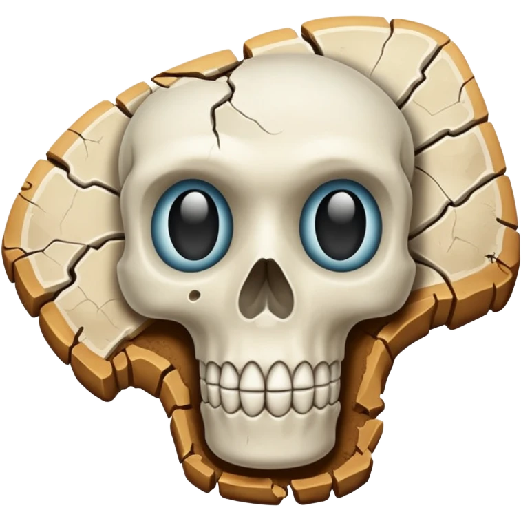 bone in ground emoji