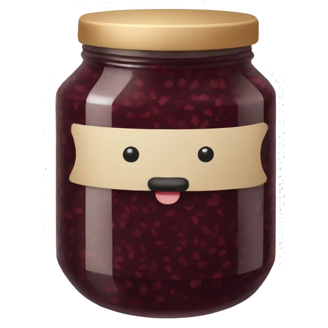 a jar of tapenade emoji