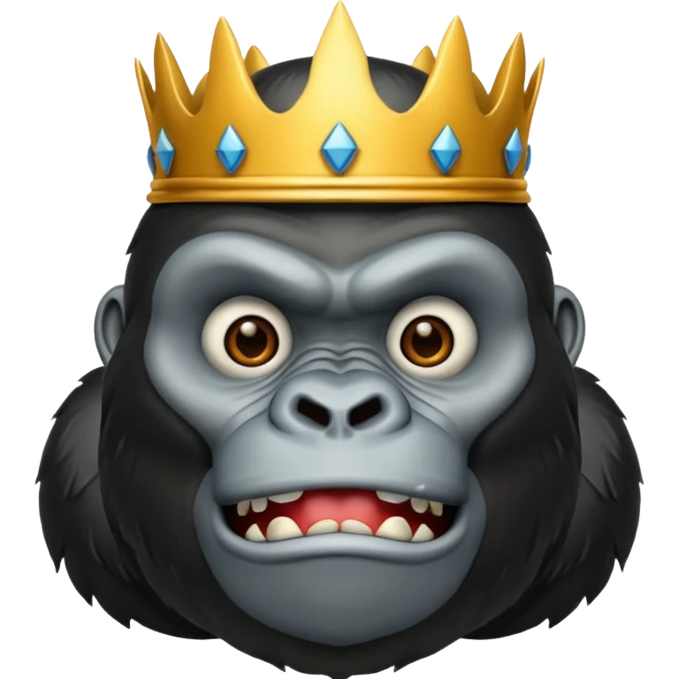 king gorilla emoji