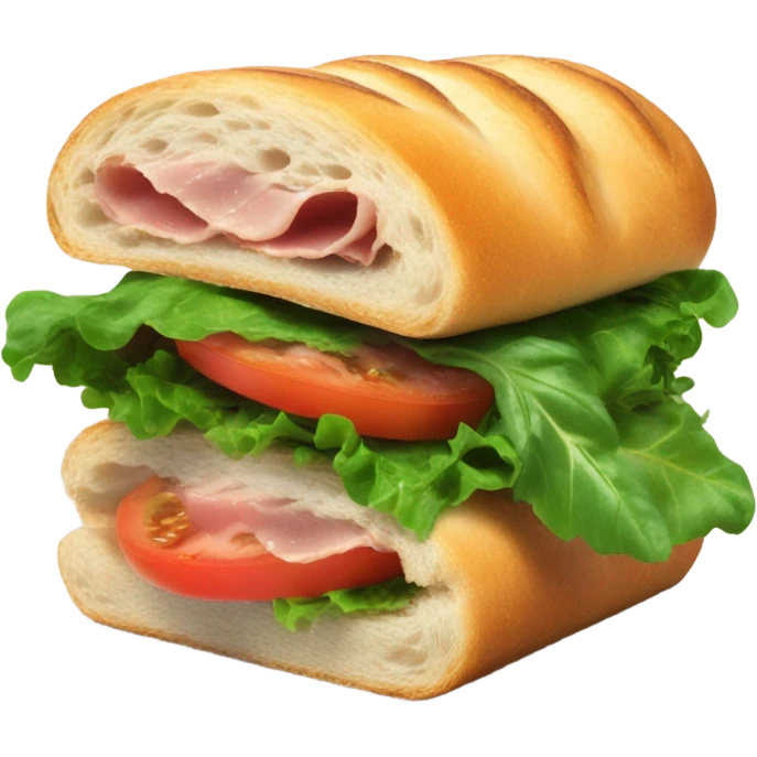 ciabatta sandwich emoji
