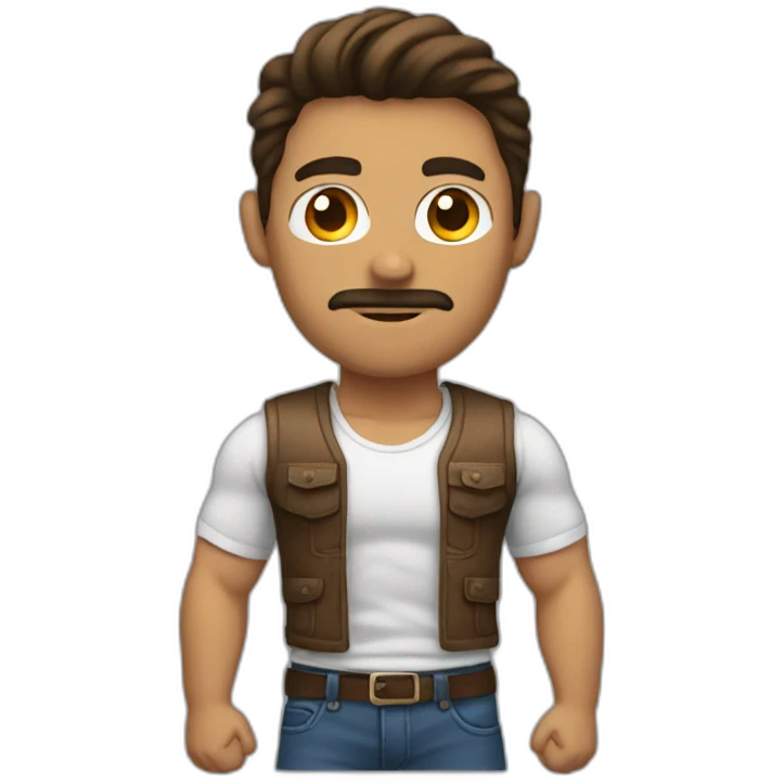 Hombre musculoso  emoji