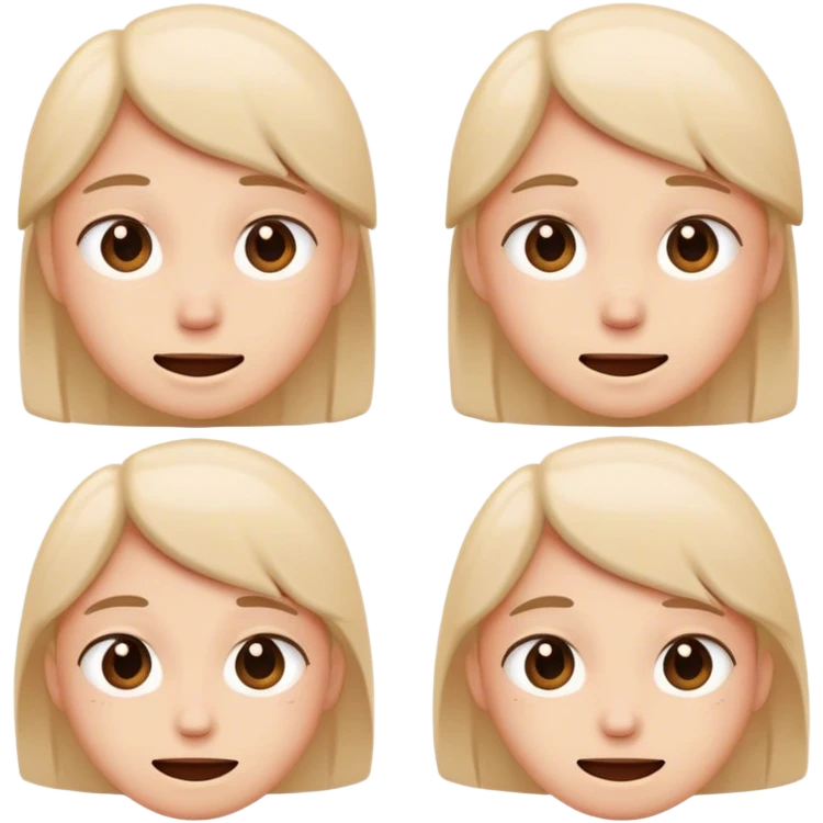 Happy and sad emoji