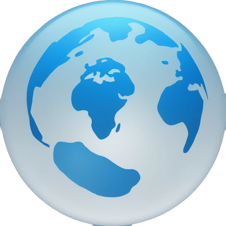 The image is a logo with the text "G - GLOBAL SOLUTIONS" arranged in a circular design. The color scheme is electric blue, and it features a unique font style. emoji