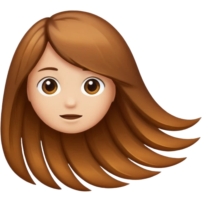 single hair particle emoji