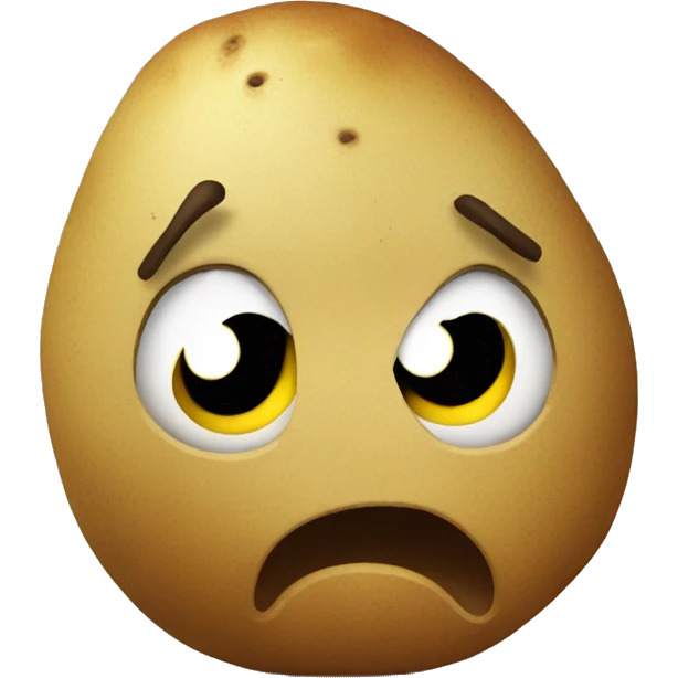 angry potato emoji