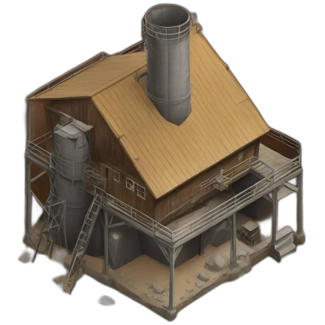 mine shaft/Mining Building house emoji