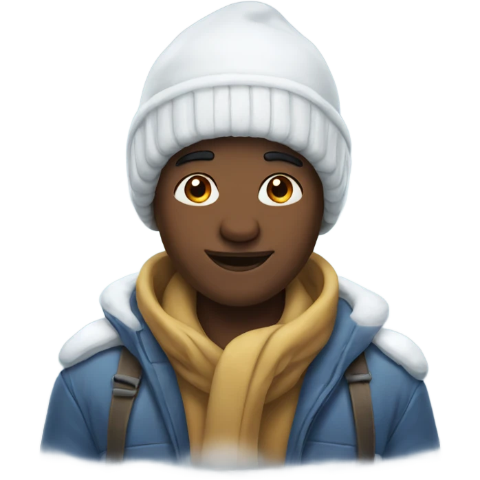 Snow emoji