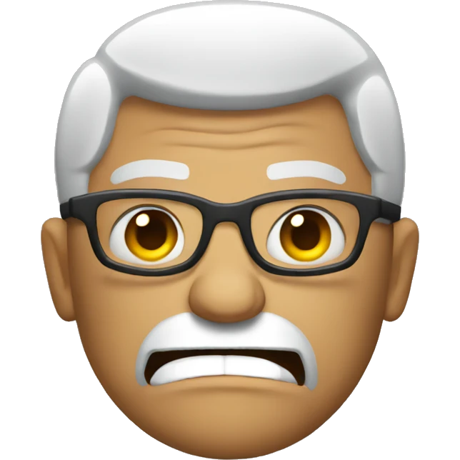 angry teacher emoji