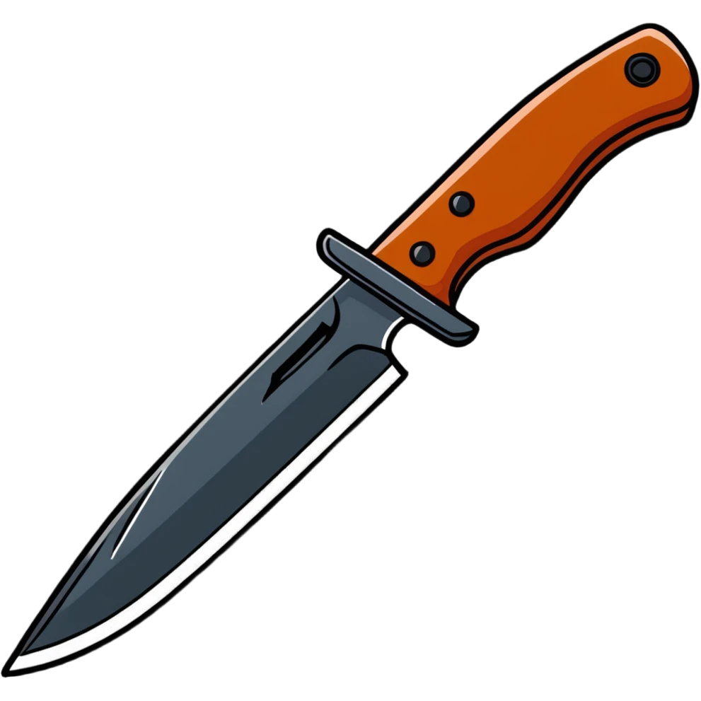 combat bushcraft knife emoji