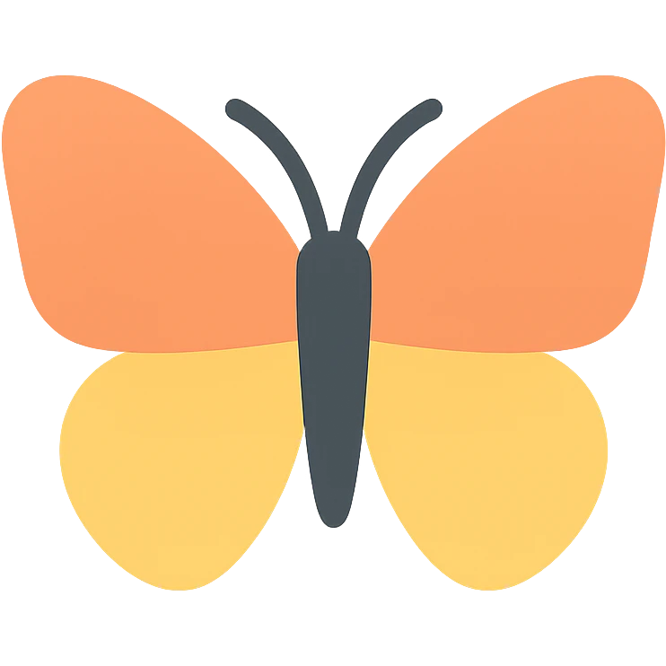 Butterfly emoji