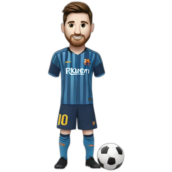 Messi vole un ballon d’or  emoji