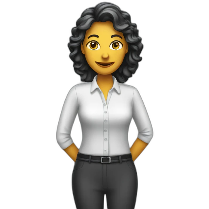 Software manager lady emoji