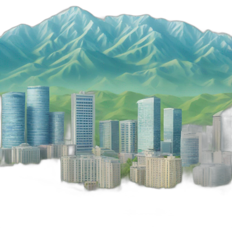 Almaty city emoji