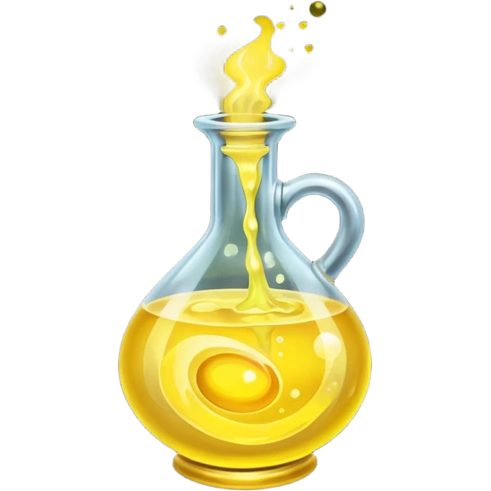 thunder yellow potion emoji