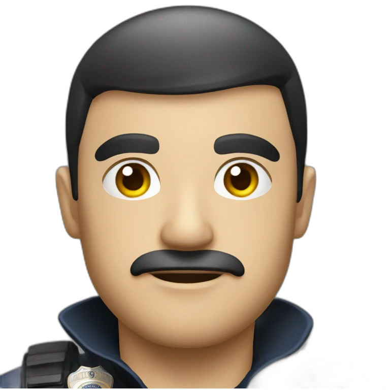 policia tactico emoji